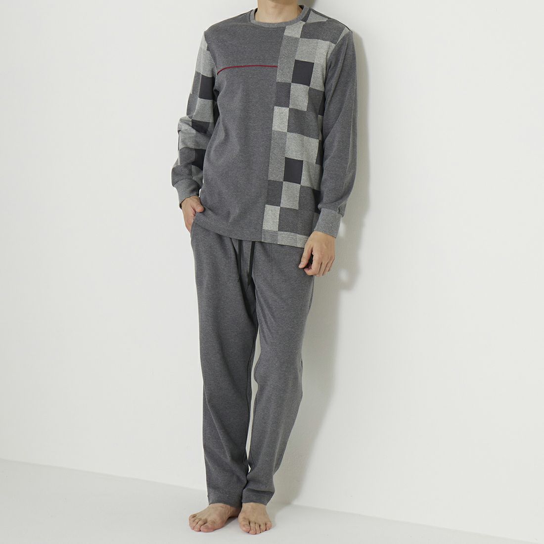 タケオキクチ 長袖クルーネックシャツ