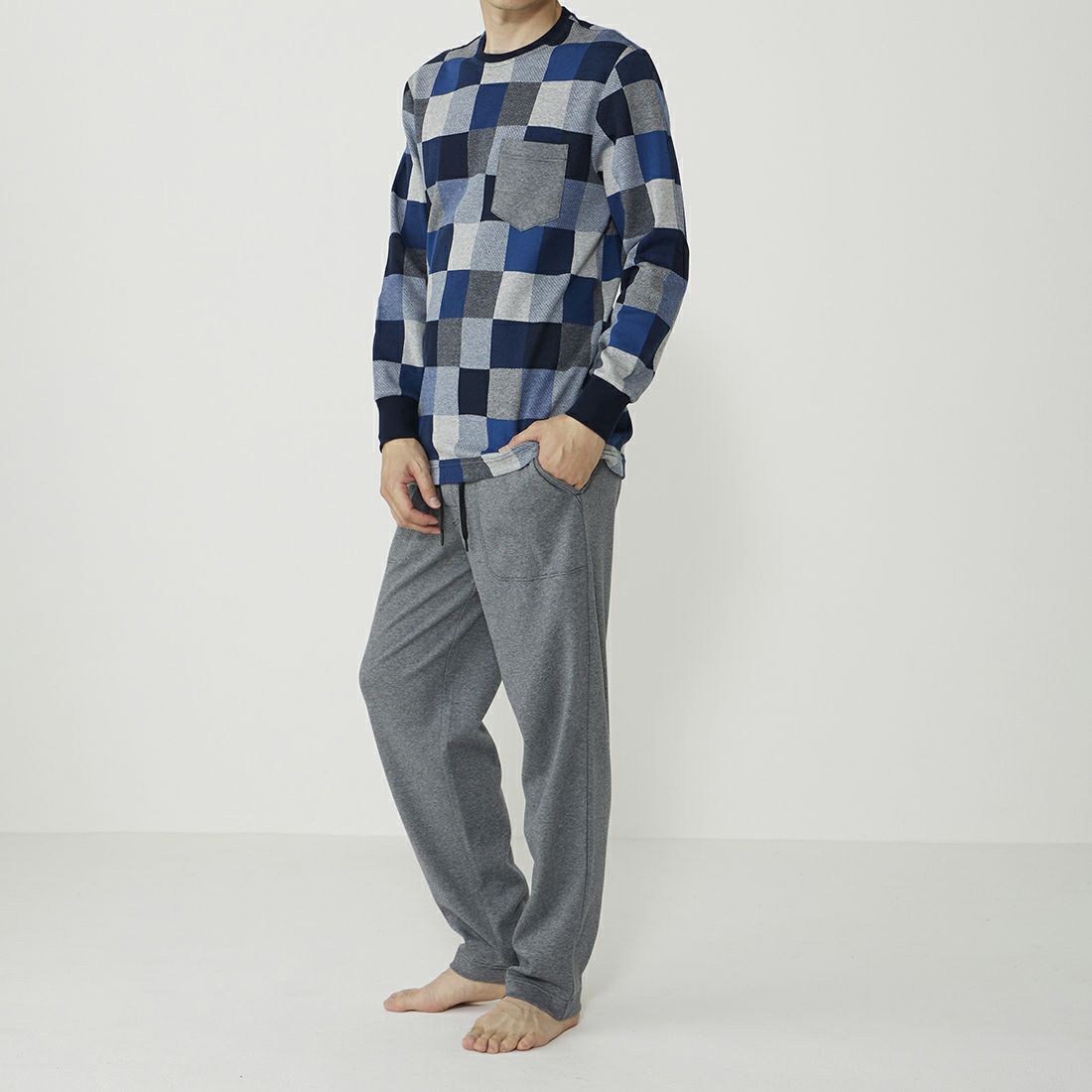 タケオキクチ 前開きロングテーパード