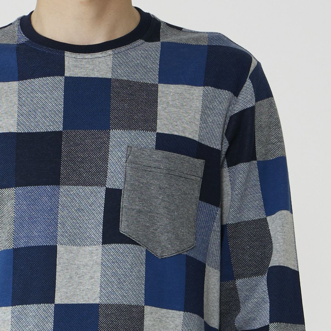 タケオキクチ 長袖クルーネックシャツ