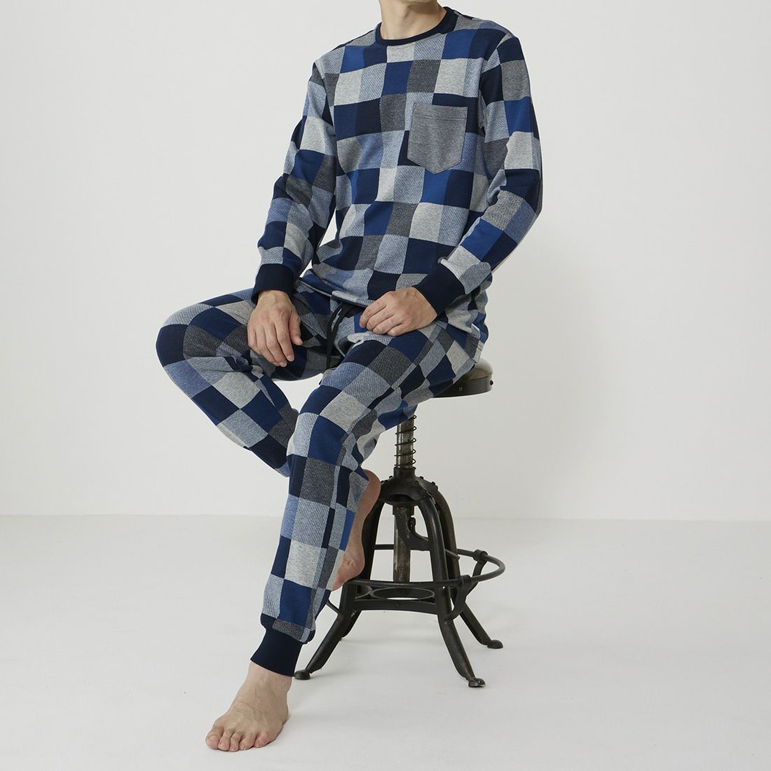 タケオキクチ 長袖クルーネックシャツ