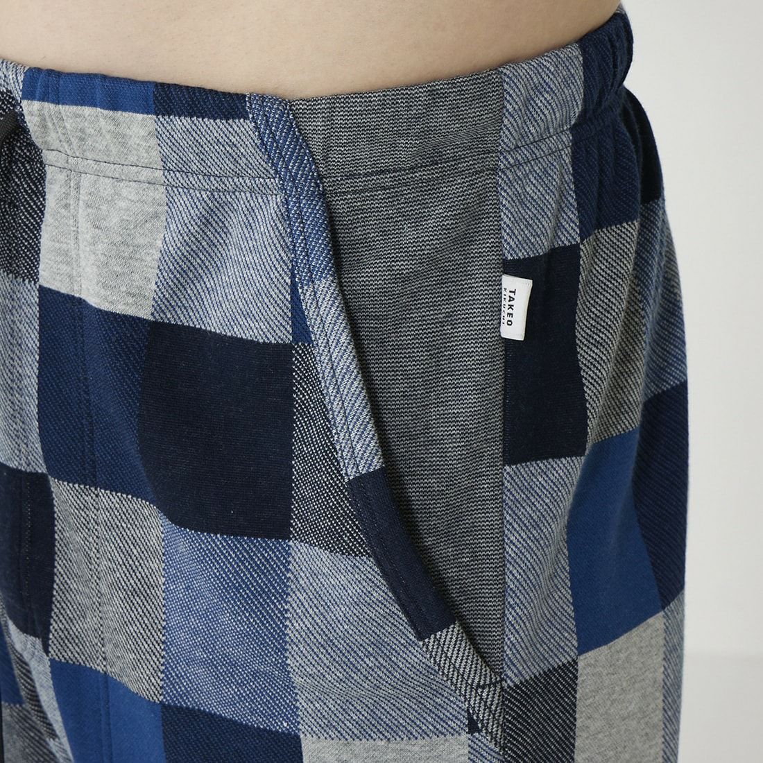 タケオキクチ 前開きロングパンツ