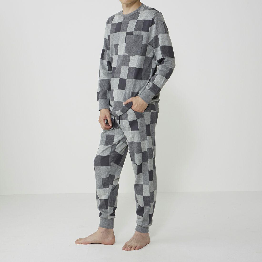 タケオキクチ 前開きロングパンツ