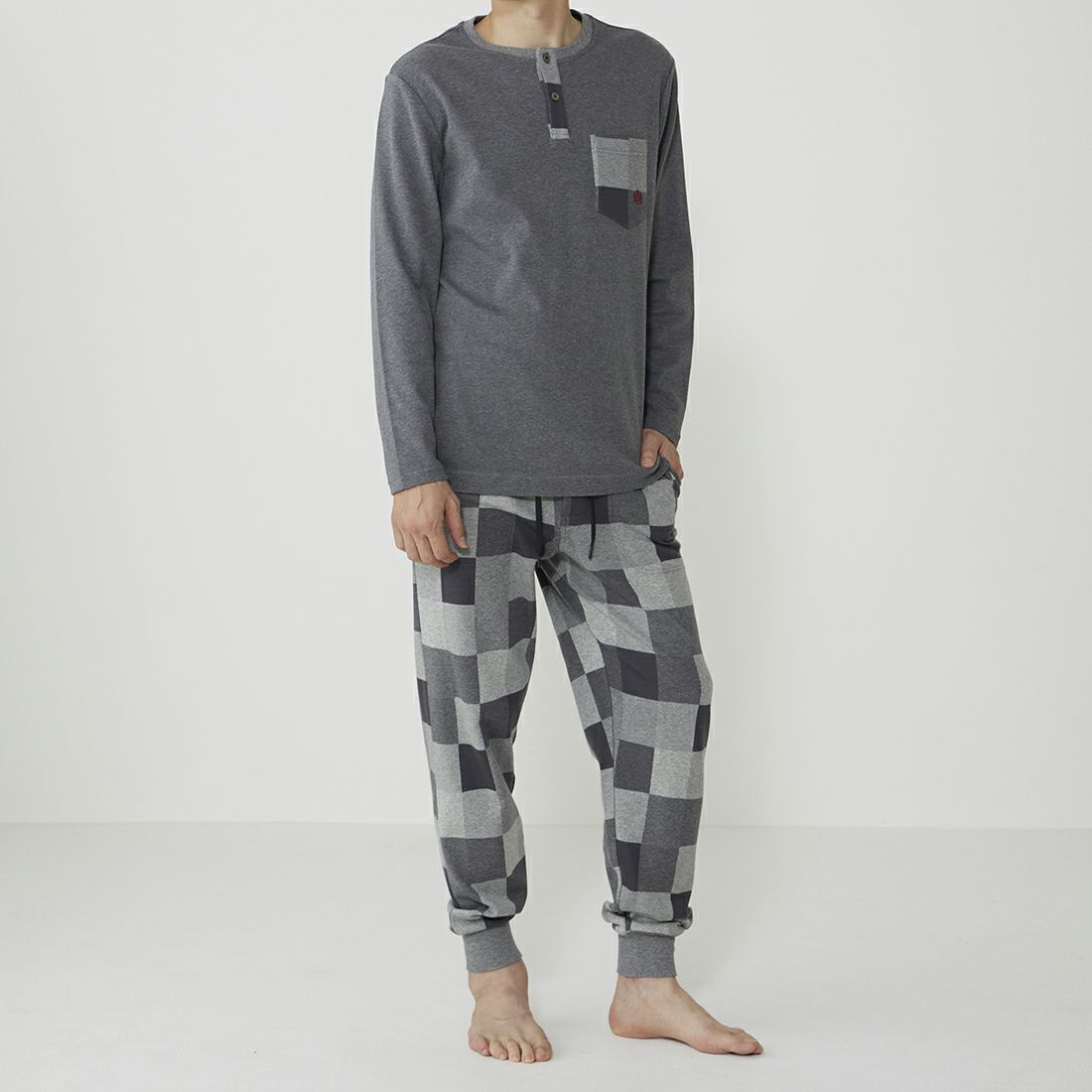 タケオキクチ 前開きロングパンツ