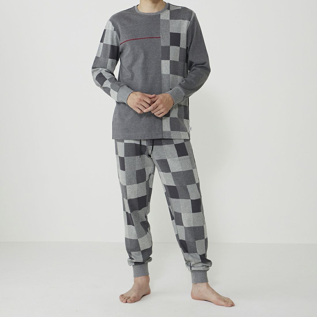 タケオキクチ 前開きロングパンツ