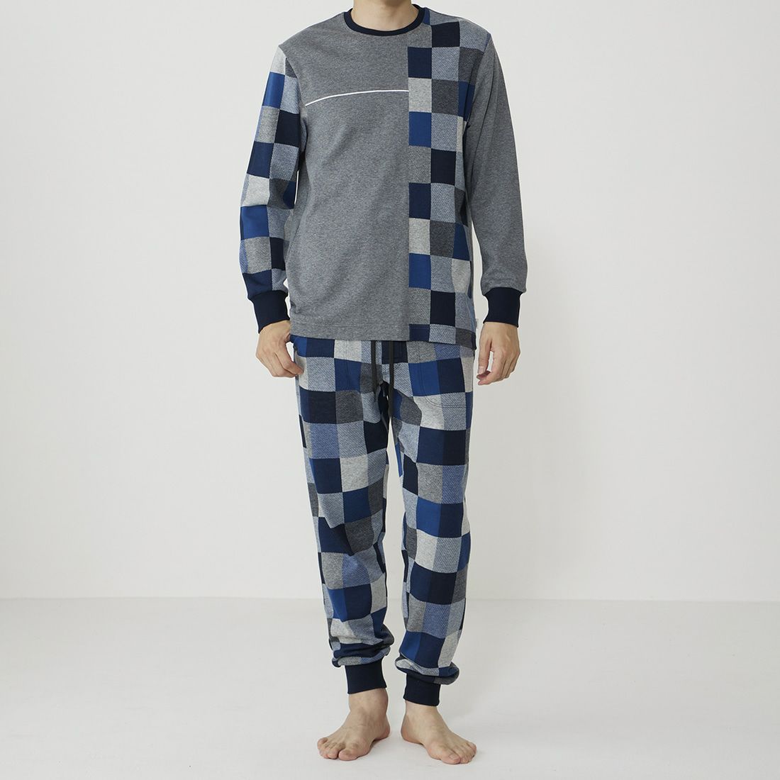 タケオキクチ 前開きロングパンツ