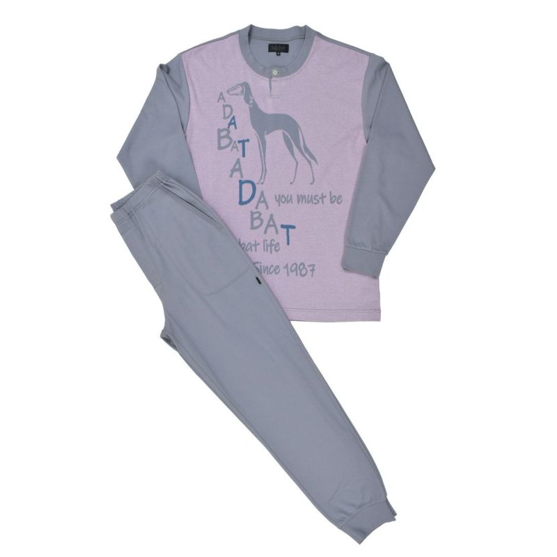 アダバット 長袖ニットパジャマ