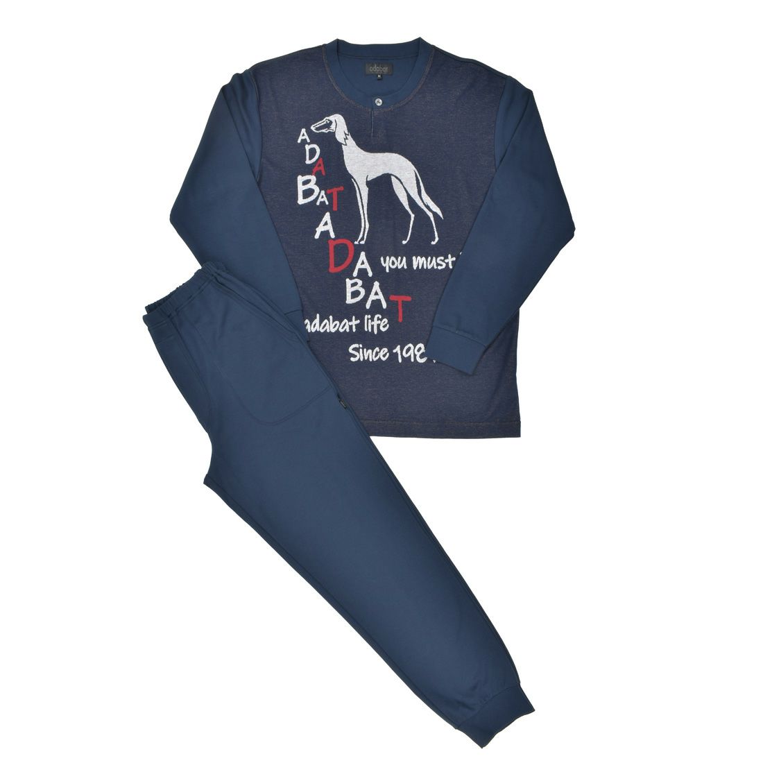 アダバット 袖ニットパジャマ