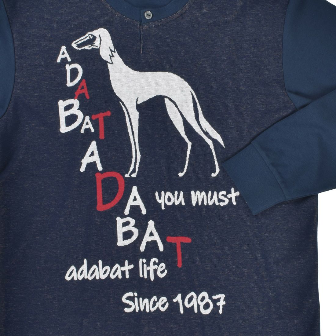 アダバット 袖ニットパジャマ