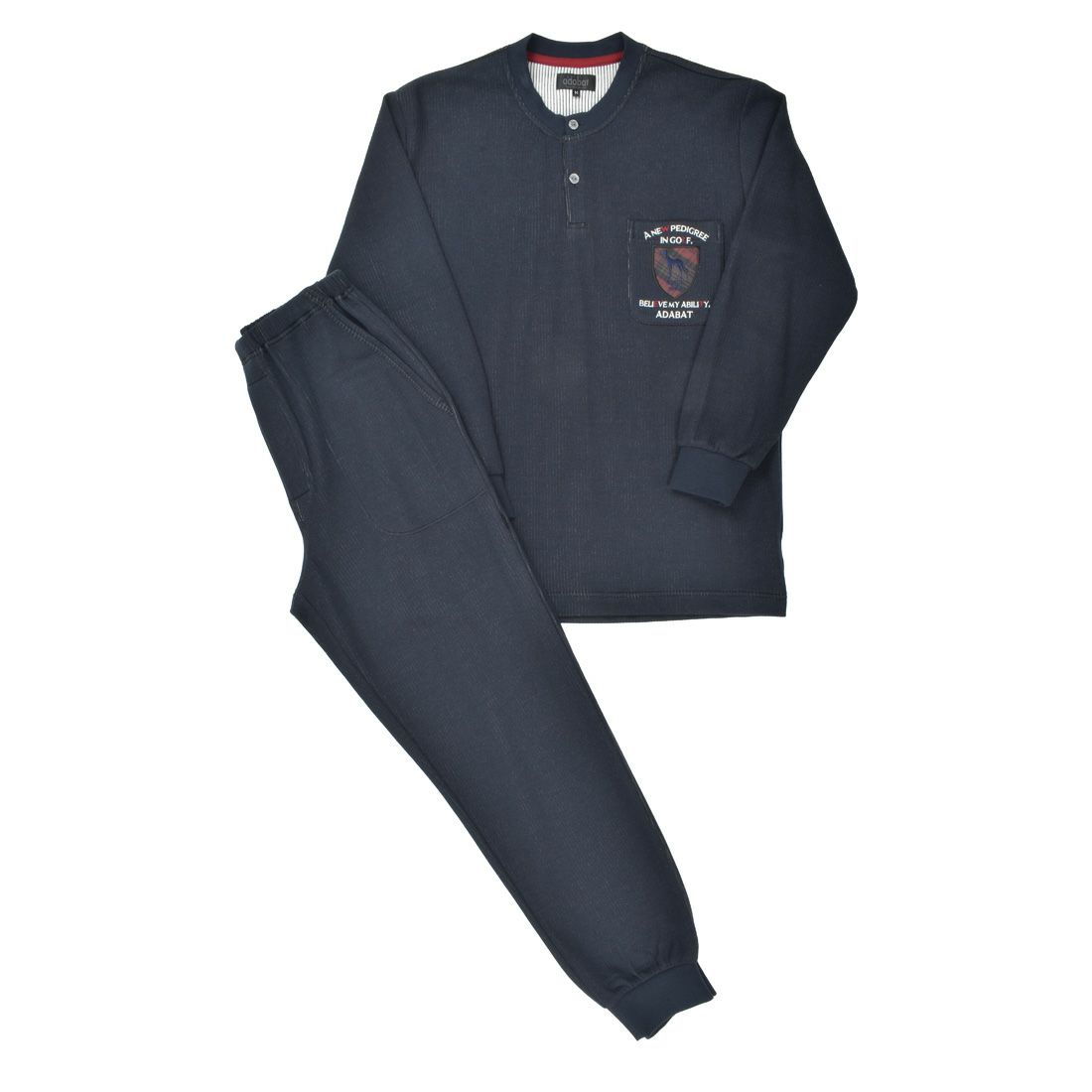 アダバット 長袖ニットパジャマ