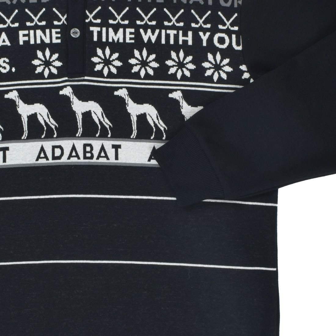 アダバット 長袖ニットパジャマ 