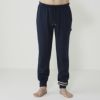 エポカ ウォモ 前閉ロングリブテーパードパンツ