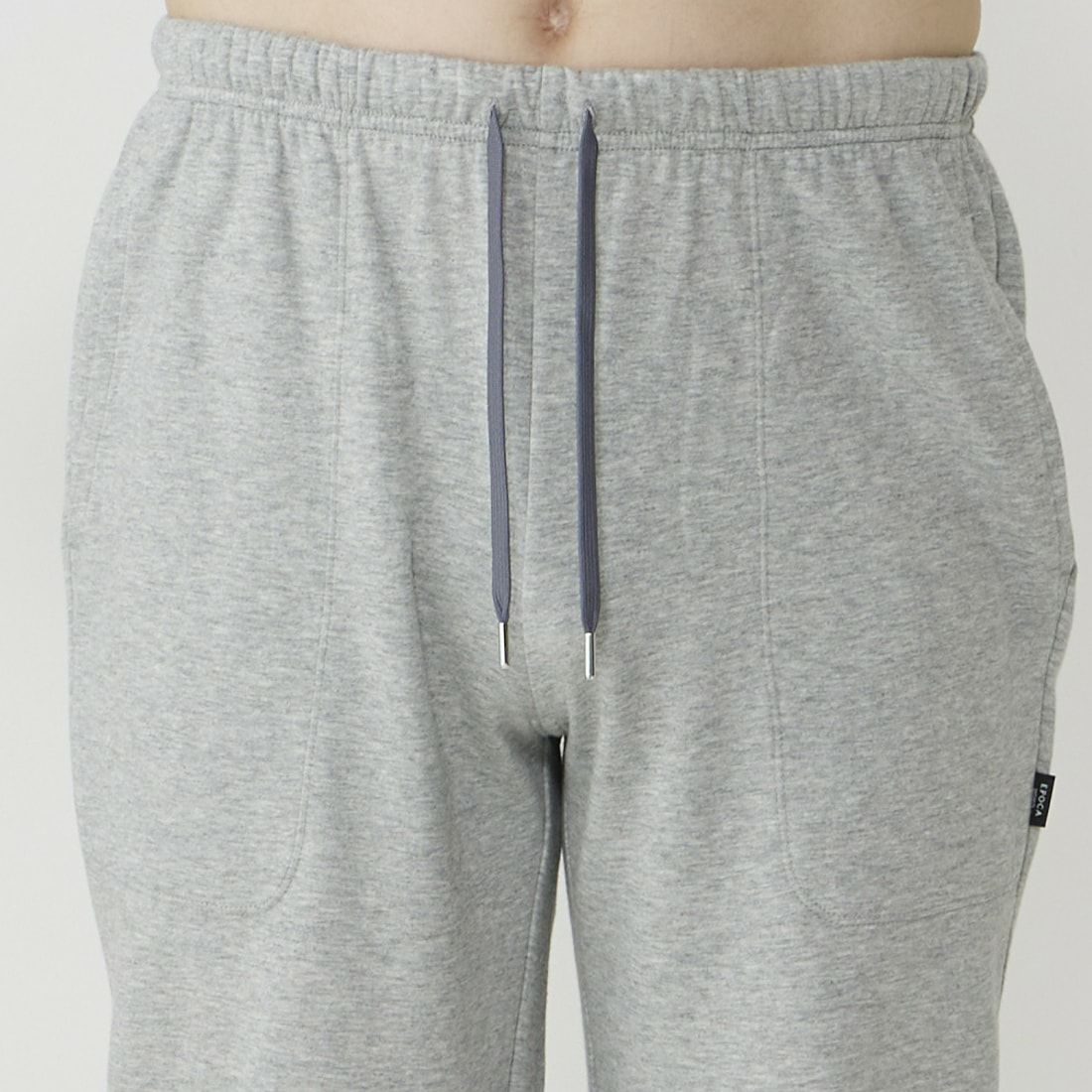 エポカ ウォモ 前閉ロングリブテーパードパンツ