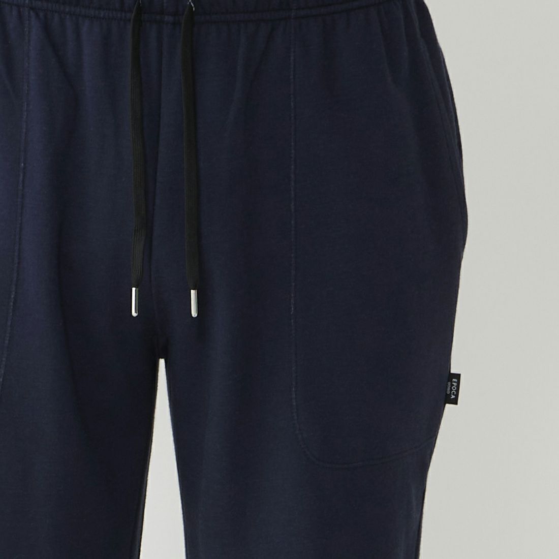 エポカ ウォモ 前閉ロングリブテーパードパンツ