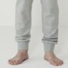 エポカ ウォモ 前閉ロングリブテーパードパンツ