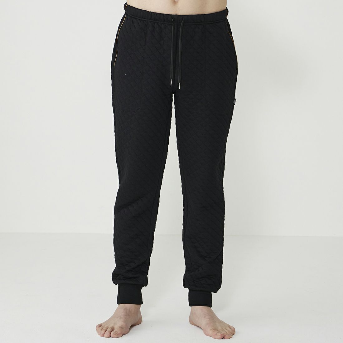 エポカ ウォモ 前閉ロングリブテーパードパンツ