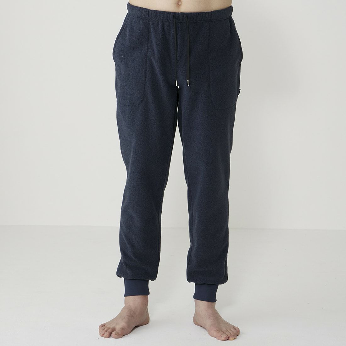 エポカ ウォモ 前閉ロングリブテーパードパンツ