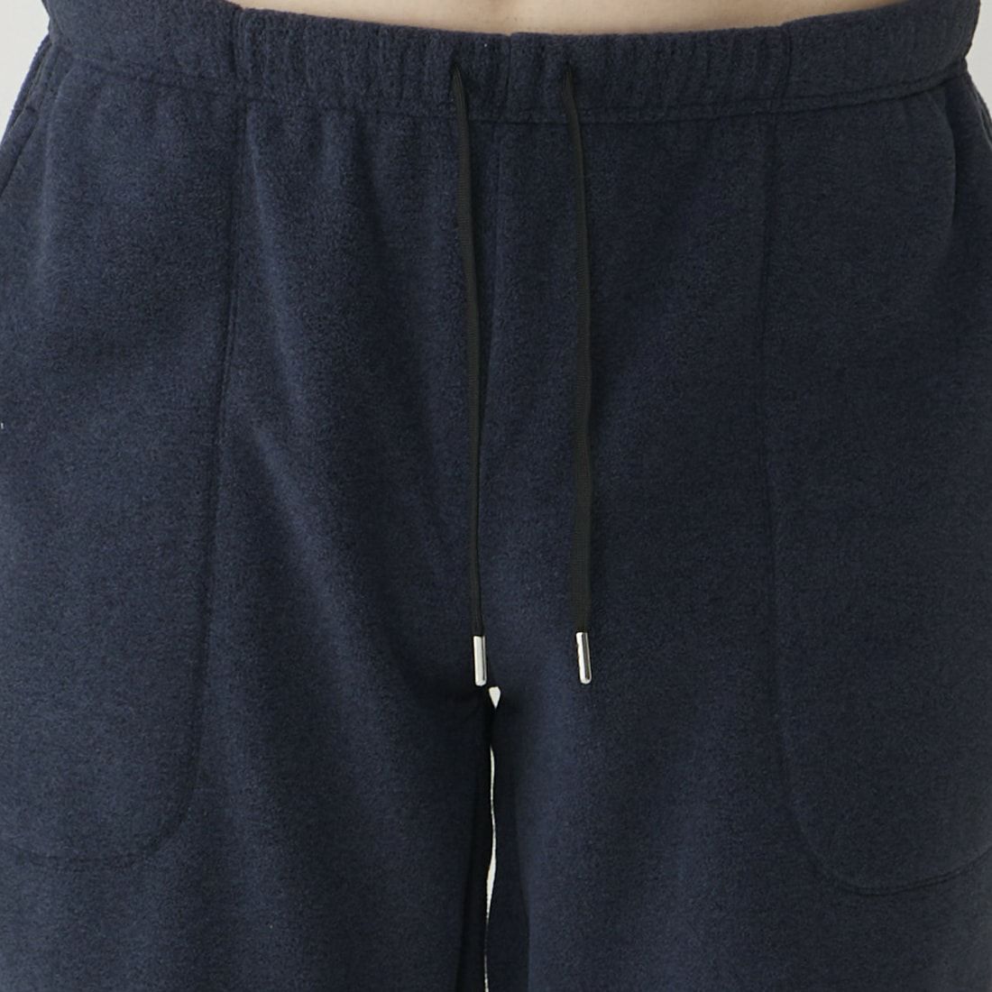 エポカ ウォモ 前閉ロングリブテーパードパンツ