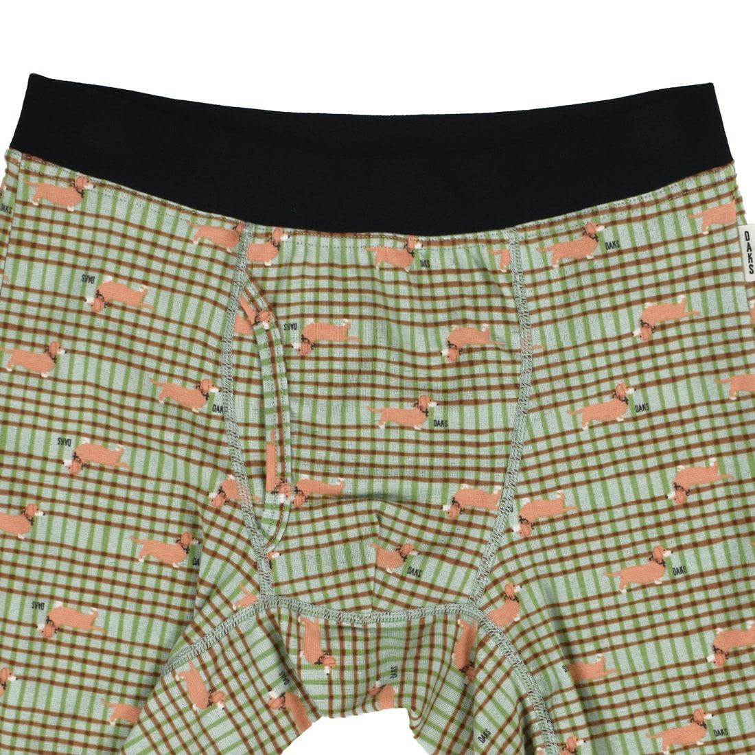 ダックス スパンゴムセミロングボクサーブリーフ