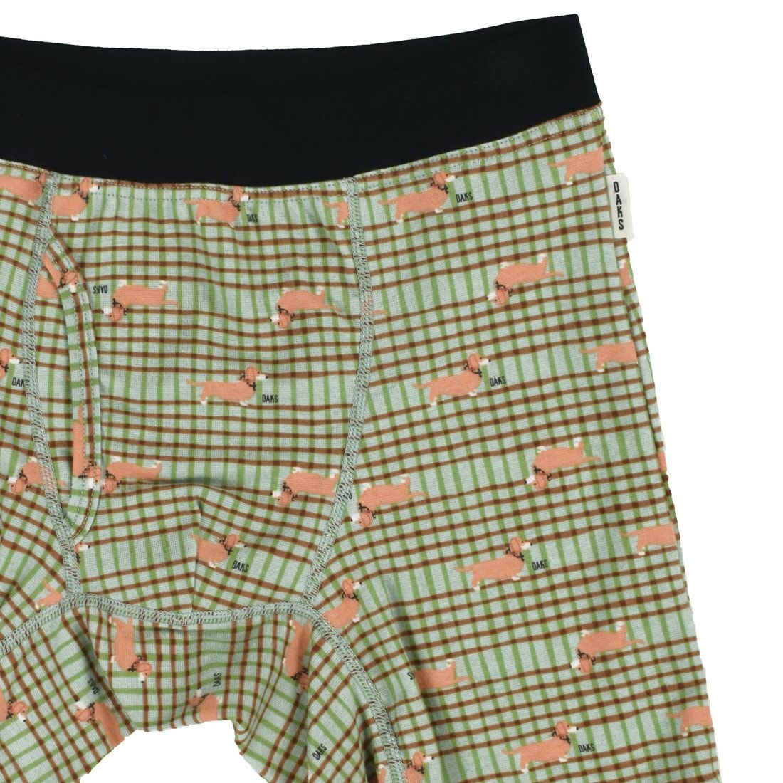 ダックス スパンゴムセミロングボクサーブリーフ