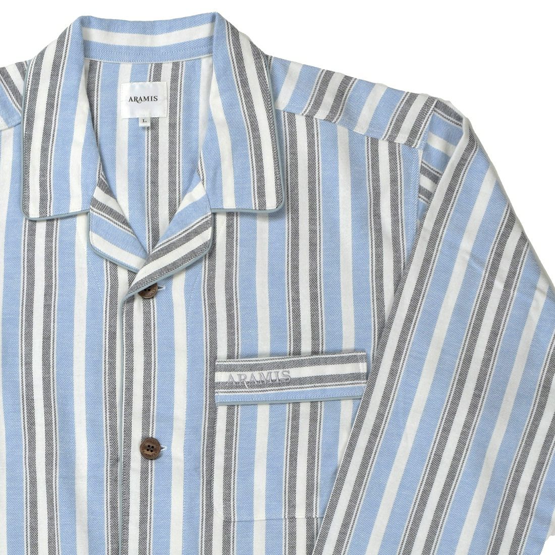 アラミス 長袖テーラードパジャマ