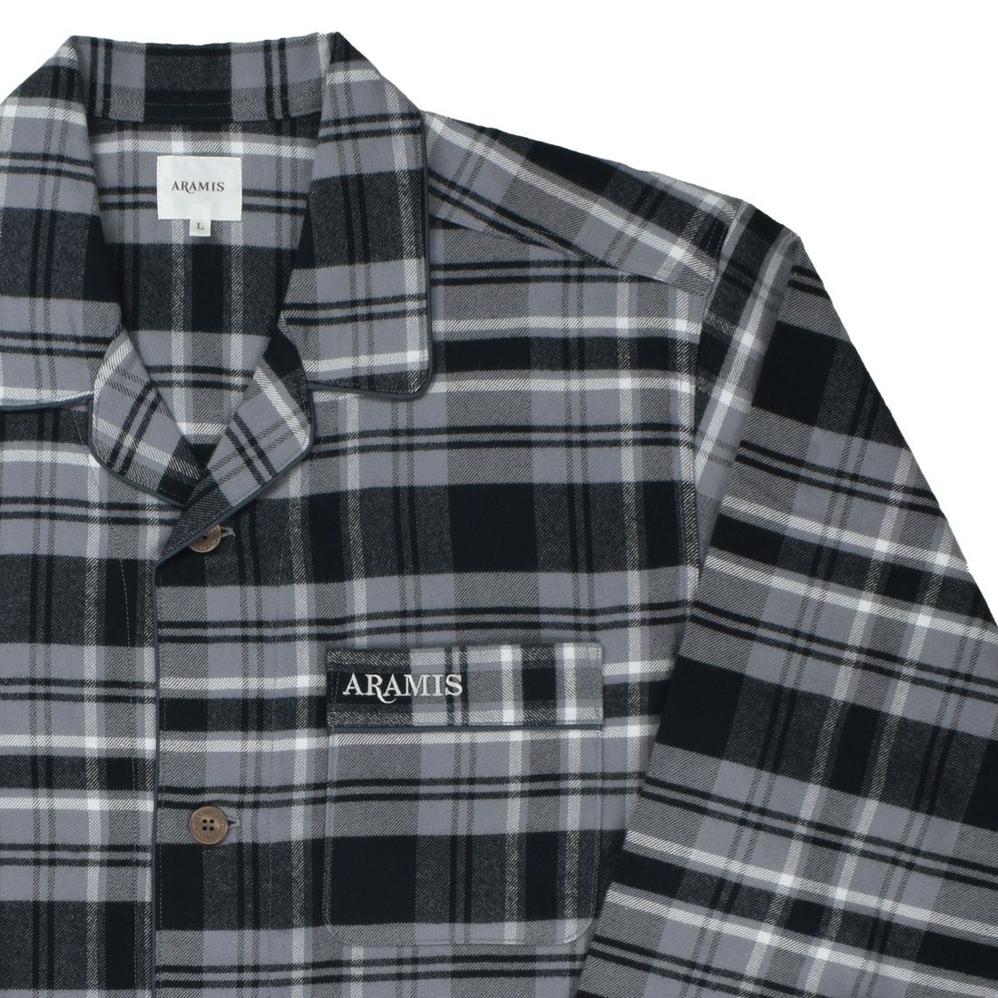 アラミス 長袖テーラードパジャマ