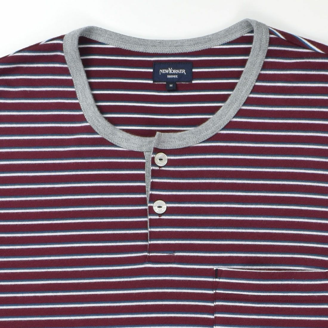 ニューヨーカーホーム ヘンリーネックパジャマ