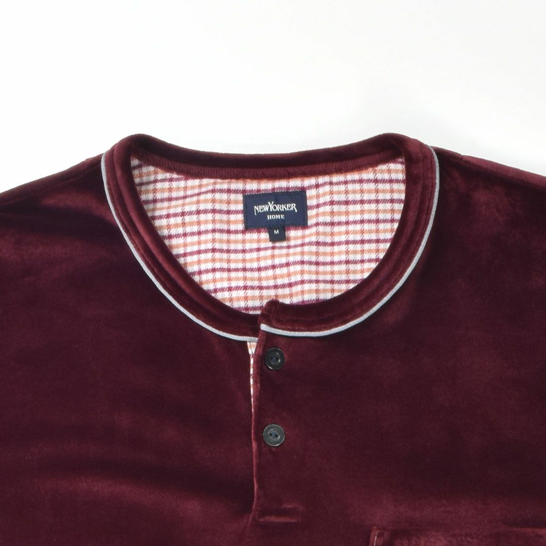 ニューヨーカーホーム ヘンリーネックパジャマ