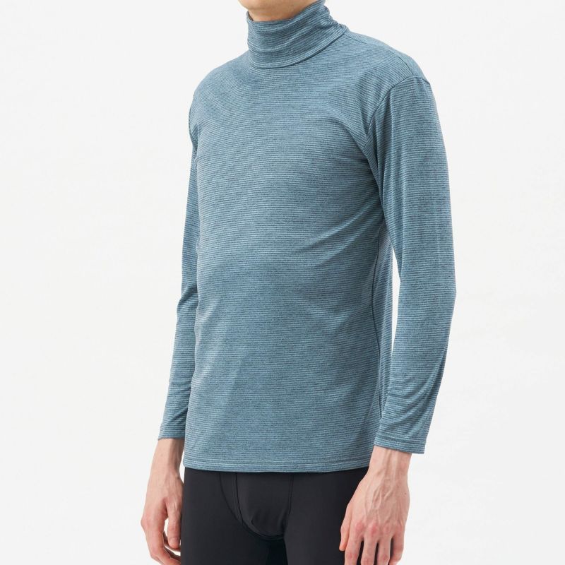 PXG メンズ ハイネック長袖シャツ M〜L HOTMAGIC グンゼ 肌着 下着 インナー 男性 メンズ 長袖 ハイネック